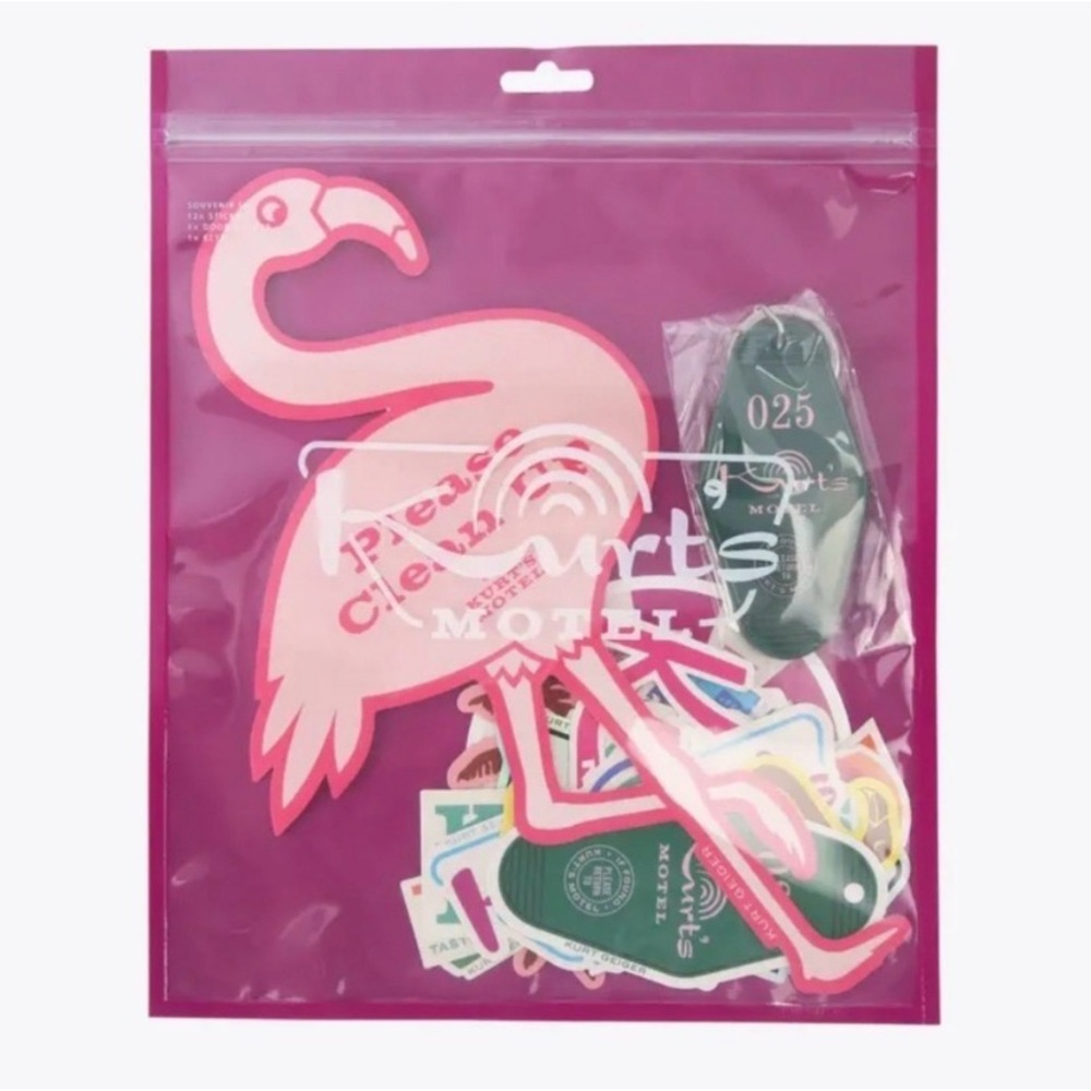 Kurt Geiger London Kurt's Motel - keychain & stickers Multi Pack